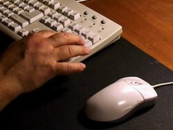 Computer Mouse Stock Footage