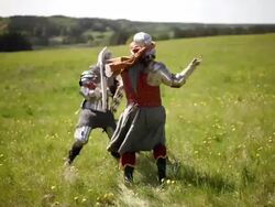 Medieval Knights Stock Footage