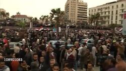 Mass Protests in Alexandria News Clip