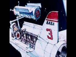 SYND 18-5-72 ILLUSTRATIONS OF NEW SPACE SHUTTLE News Clip