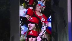 CLEAN : Putin holds election rally in Crimea News Clip