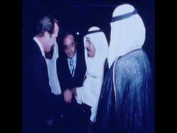 UNUSED 11 11 80 BELGIUM'S PRINCE ALBERT VISITS ABU DHABI News Clip
