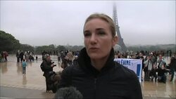 Demonstrators call on presidential candidates to close "dangerous" nuclear plants News Clip