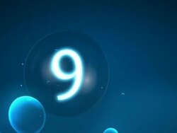 Bubble Countdown Stock Footage