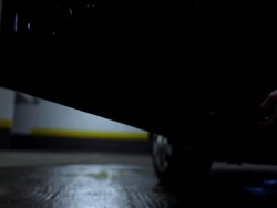 Mr. Evil escapes with the briefcase Stock Footage