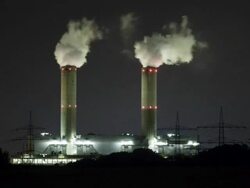 (Loopable) Chimneys Stock Footage