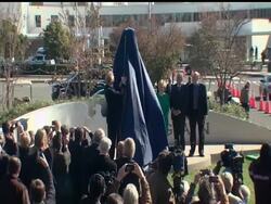 A nine-foot statue honoring former President Ronald Reagan has been unveiled at the Washington-area airport that bears his name, more than a decade after the facility was renamed for him. (Nov. 1) News Clip