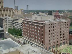 WS Shot of Memphis skyline / Memphis, Tennessee, United States Stock Footage
