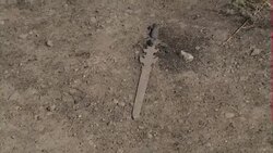 Abandoned sword after Bartella liberation News Clip