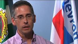 Chevron Corp offshore natural gas rig continues to burn; company statement News Clip