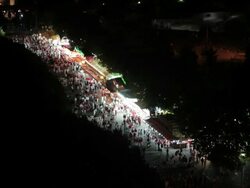 Fiesta de San Fermin 2012 Stock Footage