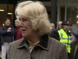 Duchess of Cornwall Visits Marlborough News Clip