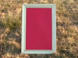 HD: Message Board On A Meadow Stock Footage