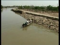 Iraqi river threatened by sea water News Clip
