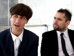 INTERVIEW - Agustin Toscano and Ezequiel Radusky Stock Footage