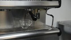 Coffee espresso preparation Stock Footage