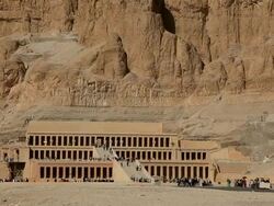 HATSHEPSUT TEMPLE Stock Footage