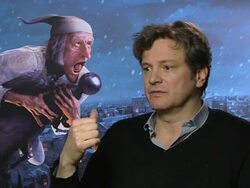 A Christmas Carol Interviews Stock Footage