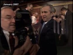 President George Bush, in his final State of the Union address, said Monday that Americans are troubled about their economic future as Congress prepares to take up a $150-billion plan intended to stave off a recession in the United States News Clip