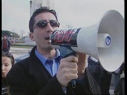 ITALY: FASHION MODELS STAGE SEMI-NAKED PROTEST News Clip