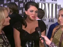 INTERVIEW: Pistol Annies on BMI, on Tom Hall, on the momentum of country music at 60th Annual BMI Country Awards on 10/30/2012 in Nashville, TN.(Footage by WireImage Video/Getty Images Entertainment Video) Stock Footage