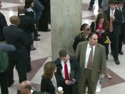 Putting America Back to Work! Job Fair Stock Footage