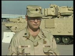 KUWAIT: USA CONTNUES MILITARY BUILD-UP IN GULF News Clip