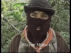 MEXICO: ZAPATISTA REBEL LEADER MARCOS SPEAKS News Clip