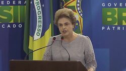 VOICED : URGENTE : Rousseff dice que jamas renunciara News Clip