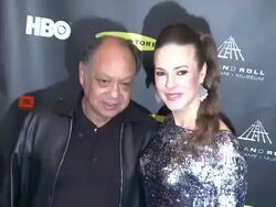 Cheech Marin at 28th Annual Rock and Roll Hall Of Fame Induction Ceremony - Arrivals 4/18/2013 in Los Angeles, CA.(Footage by WireImage Video/Getty Images Entertainment Video) Stock Footage