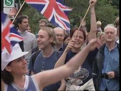 GERMANY: SCIENTOLOGISTS DEMONSTRATE FOR RELIGIOUS FREEDOM News Clip