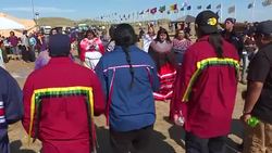 CLEAN : Native Americans united by oil pipeline fight News Clip