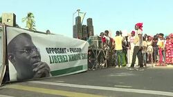 CLEAN : Supporters of jailed Dakar mayor protest as immunity considered News Clip