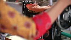 Sewing  Machine Stock Footage