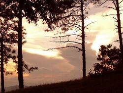 Climbing mountain Stock Footage