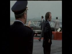 SYND 27 6 74  RICHARD NIXON LEAVING BRUSSELS ON HIS WAY TO RUSSIA Instructional Video