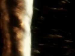 Water Vortex Tornado Whirlpool with Bubbles Stock Footage