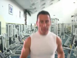 HD: On The Treadmill Stock Footage