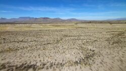 Arid desert shrubland in Big Bend National Park, Texas. Stock Footage