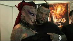 The art of tattooing and body piercing taken to extremes at expo News Clip