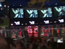 Robert Pattinson Handprint and Memorabilia Donation at Planet Hollywood Stock Footage