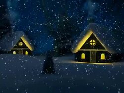 Christmas Night | Loopable Stock Footage