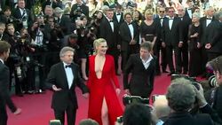 CLEAN : Cannes red carpet Venus in Fur News Clip
