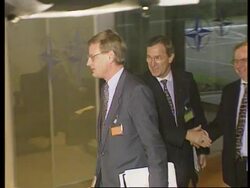 Belgium - NATO ministers meet News Clip