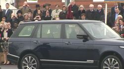 The Duke and Duchess of Cambridge inspect the St Patrick's Day Parade of the Irish Guards News Clip