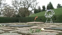 CLEAN : Images of Kennedy Eternal Flame memorial a News Clip