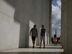 Summer Draws Tourists To Washington, D.C. Stock Footage