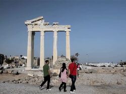 THE APOLLO TEMPLE Stock Footage