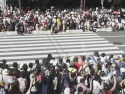 Asakusa Samba Festival Stock Footage