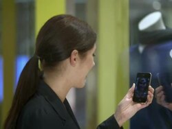 HD: Woman Making A Video Call To Show Clothes Stock Footage